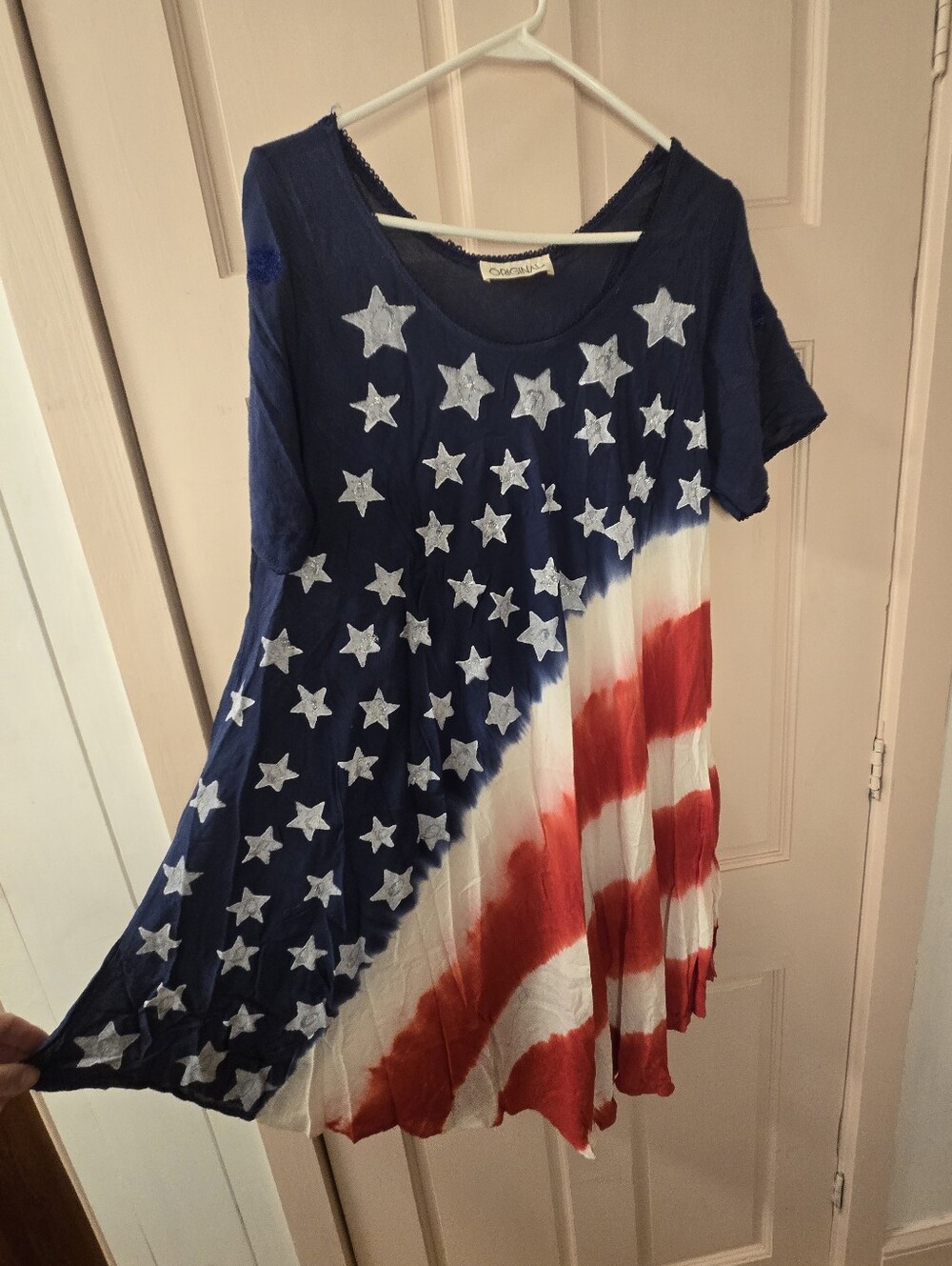 Stars & Stripes Floy Tunic Dress One Size